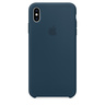 Силиконовый чехол Apple Silicone Case для iPhone XS Max, цвет (Pacific Green) тихий океан