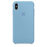 Силиконовый чехол Apple Silicone Case для iPhone XS Max, цвет (Cornflower) синие сумерки