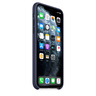 Apple iPhone 11 Pro Max Silicone Case - Midnight Blue, Силиконовый чехол для Iphone 11 Pro Мах темно-синего цвета