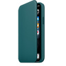 Apple iPhone 11 Pro Leather Folio - Peacock,Кожаный чехол Folio для Iphone 11 Pro цвета зеленый павлин