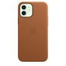 Apple iPhone 12 | 12 Pro Leather Case with MagSafe Saddle Brown Кожаный чехол MagSafe для iPhone 12/12 Pro золотисто-коричневого цвета