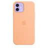 Apple iPhone 12 | 12 Pro Silicone Case with MagSafe Cantaloupe Силиконовый чехол MagSafe для IPhone 12/12 Pro  светло-абрикосового цвета 