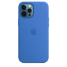 Apple iPhone 12 Pro Max Silicone Case with MagSafe Capri Blue Силиконовый чехол MagSafe для IPhone 12 Pro Max цвета капри (синий)