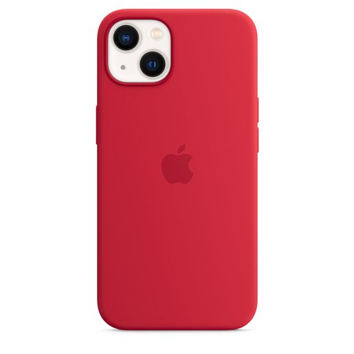Apple IPhone 13 Silicone Case with MagSafe Marigold Силиконовый чехол MagSafe для IPhone 13 красного цвета 