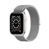 Ремешок SwitchEasy Mesh для Apple Watch 7 45mm&1~6, SE 42/44mm. Материал: нержавеющая сталь. Цвет: серебряный.