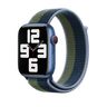 Apple Watch 45mm Abyss Blue/Moss Green Sport Loop,Спортивный ремешок цвета «синий омут/зеленый мох» 45 мм 