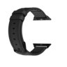 Ремешок SwitchEasy Hybrid для Apple Watch 7 41mm&1~6, SE 38/40mm. Материал: силикон/натуральная кожа. Цвет: черный