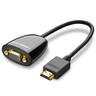 Конвертер UGREEN MM105 (40253) HDMI to VGA Converter without Audio. Цвет: черный
