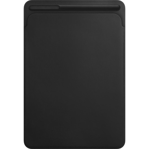Кожаный чехол-футляр Apple Leather Sleeve для iPad Pro 10,5 дюйма. Цвет (Black) черный.
