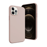 Чехол SwitchEasy Skin для iPhone 12 Pro Max (6.7"). Материал: жидкая силиконовая резина 100%. Цвет: розовый.