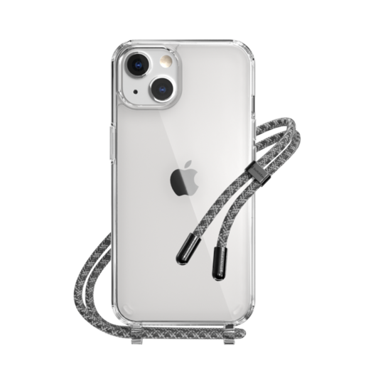 Чехол-накладка SwitchEasy Play на заднюю сторону iPhone 13 (6.1") с люверсами. Материал изделия: 70% поликарбонат, 30% ТПУ. Размер изделия: 160 x 76 x 12 мм. Дизайн: Elegant. 