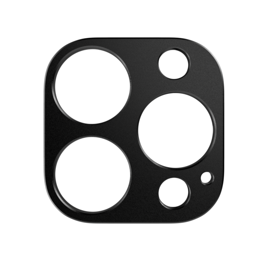 Защитное покрытие SwitchEasy LenShield на камеру iPhone 13 Pro (6.1") & iPhone 13 Pro Max (6.7"). Материал изделия: 100% алюминий. Размер изделия: 34*35 мм. Цвет: черный. 