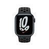 Apple Watch 41mm Anthracite/Black Nike Sport Band,Спортивный ремешок Nike цвета «антрацитовый/черный» 41 мм 