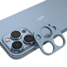 Защитное покрытие SwitchEasy LenShield на камеру iPhone 13 Pro & 13 Pro Max. Материал изделия: 100% алюминий. Цвет: синий