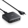 Сетевое зарядное устройство UGREEN CD226 (70870) Nexode USB-A+3*USB-C 100W Desktop Fast Charger EU. Цвет: черный