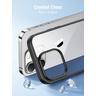 Защитный прозрачный чехол UGREEN LP623 (90944) Classy Clear Enhanced Protective Case для iPhone 14 Pro. Цвет бампера: черный