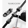 Лента-липучка для стяжки кабелей UGREEN LP124 (40356) 20mm Cable Tie Band. Длина: 5м. Цвет: черный