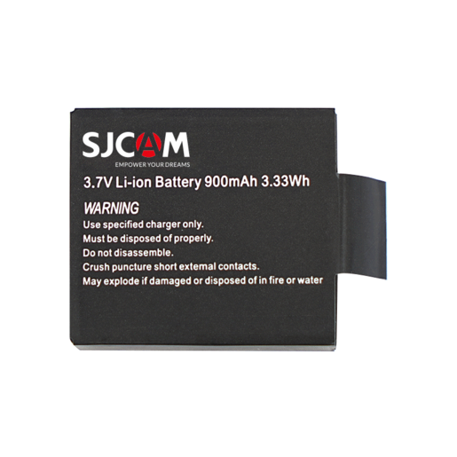 SJCAM Аккумулятор для экшн-камер SJ4000/SJ5000-X - 1 шт. (900 мАч)