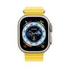 Часы Apple Watch 8Ultra GPS + Cellular, 49mm Titanium Case with Yellow ocean Band,Титановый корпус, спортивный ремешок цвета желтый океан 49 мм 